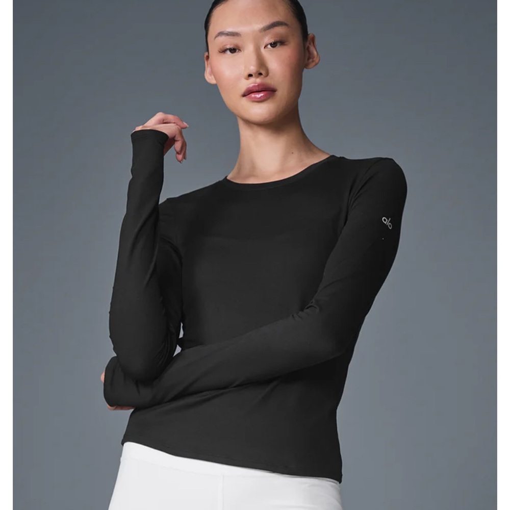 Alo Alosoft finesse long sleeve top sz xs